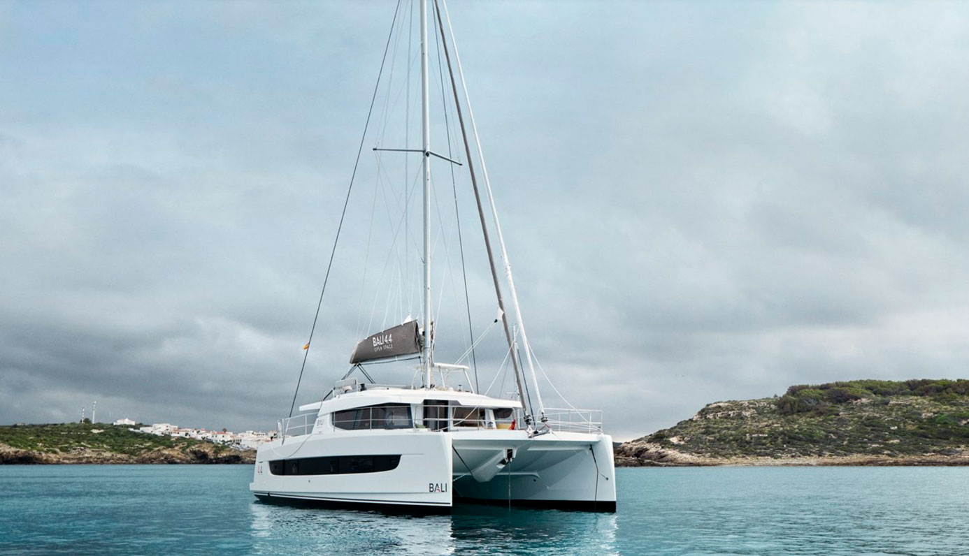 Catana Bali catamaran charter in Ibiza