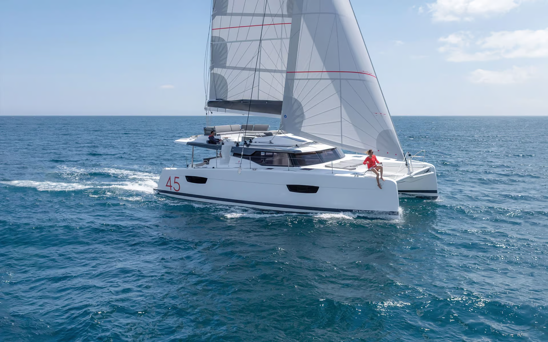 Rent a Fountaine Pajot catamaran in Mallorca